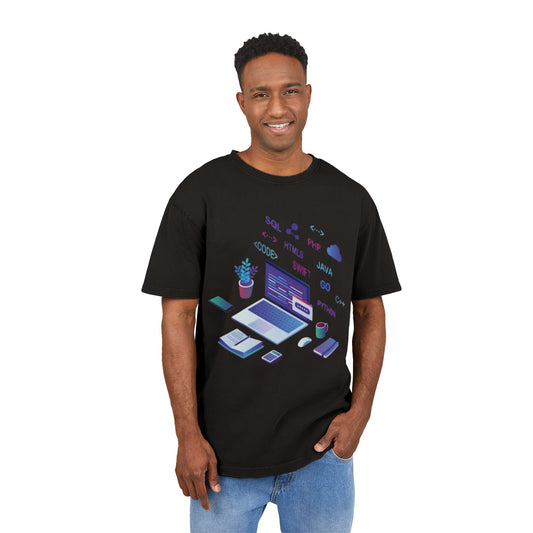 Oversize Tee - Urban Streetwear Coding Fashion Design