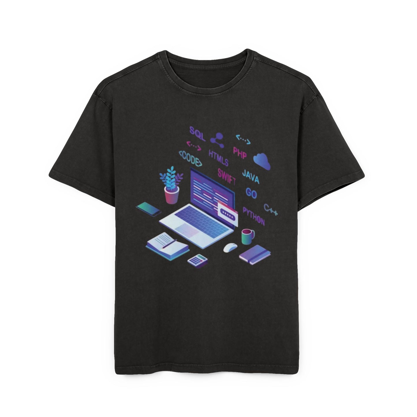 Oversize Tee - Urban Streetwear Coding Fashion Design